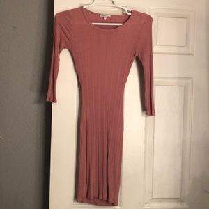 Pink dress charlotte russe